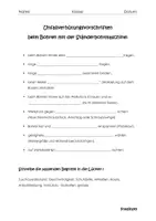 Vorschau - Arbeitsblätter - Unfallverhütungsvorschriften-Lückentext - Deckblatt