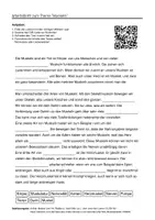 Vorschau - Arbeitsblätter - Lernposter + Arbeitsblätter zum Thema "Muskeln" + Lösung & Fragen & MP3 + Mindmap + Infografik - Seite 1