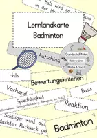Vorschau - Unterrichtsreihen - Bundle Badminton - Deckblatt