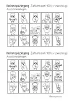 Vorschau - Arbeitsblätter - Rechenspaziergang Zahlenraum 100 | Addition Klasse 2-3 - Seite 3