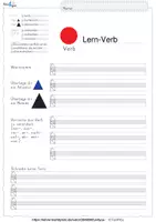 Vorschau - Arbeitsblätter - Lernwörter - Nomen, Adjektiv, Verb - PDFs editierbar! - Seite 3