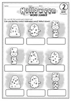 Vorschau - Arbeitsblätter - Arbeitsblätter Halloween Englisch: Wortschatzarbeit - Seite 3