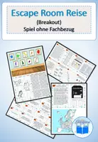 Vorschau - Spiele - Escape Room Breakout ohne Fachbezug - Deckblatt