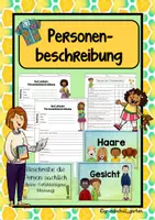 Vorschau - Unterrichtsreihen - Personenbeschreibung - Paket - Deckblatt