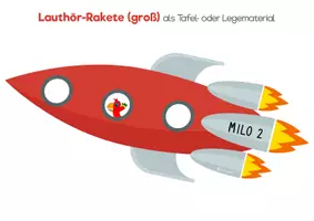 Vorschau - Anderer Materialtyp - Lauthör-Raketen (An-, In- & Auslaute abhören) - Seite 2