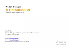Vorschau - Stationenlernen - Werfen & Fangen: 36 Stationen für den Sportunterricht (Partner- & Einzel-Übungen) - Seite 2