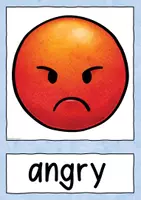 Vorschau - Fördermaterial/Inklusion - Emojis / Emoticons - 60 Flashcards - Seite 2