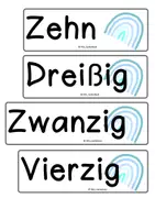 Vorschau - Anderer Materialtyp - Hunderterfeld Zuordnung - Seite 1