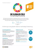Vorschau - Arbeitsblätter - Einführung in die globalen Ziele für nachhaltige Entwicklung (30 Minuten Unterrichtseinheit) - Deckblatt
