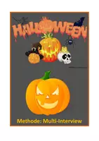 Vorschau - Stundenentwürfe - Halloween; Methode: Multi-Interview - Deckblatt