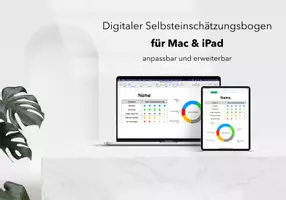 Vorschau - Arbeitsblätter - Digitaler Selbsteinschätzungsbogen für Mac & iPad - Deckblatt