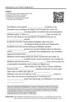 Vorschau - Arbeitsblätter - Arbeitsblätter zum Thema "Wildkatze" + Lösung & MP3 + Mindmap + Infografik - Deckblatt