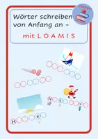 Vorschau - Arbeitsblätter - Wörter schreiben von Anfang an - mit LOAMIS (Lola - Einstern) - Deckblatt
