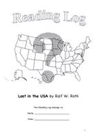 Vorschau - Unterrichtsreihen - Reading Log/ Lesetagebuch/ Lost in the USA/ Klett/ New York - Deckblatt
