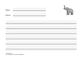 Vorschau - Arbeitsblätter - Hüpfdiktate Zoo – Klasse 2 - Seite 3