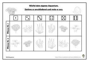 Vorschau - Stundenentwürfe - Kunst Würfelaquarium Kunst Vertretungsstunde - Seite 2