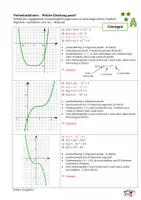 Vorschau - Arbeitsblätter - Potenzfunktionen 3: Welche Gleichung passt? - Seite 1