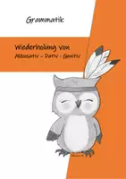 Vorschau - Arbeitsblätter - Die 4 Fälle (Kasus): Arbeitsblätter und Wissenstandsüberprüfung - Deckblatt