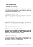 Vorschau - Stundenentwürfe - Akrostichon schreiben Frühlingsgedicht Unterrichtsentwurf - Deckblatt