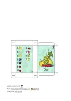 Vorschau - Bildkarten - Anlautkarten Obst (Anlautkasten) - Seite 1