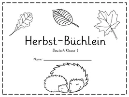 Vorschau - Unterrichtsreihen - Herbst-Büchlein Deutsch - Seite 1