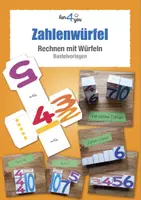 Vorschau - Spiele - Dyskalkulie - Zahlenwürfel - Rechnen mit Bausteinen - Deckblatt