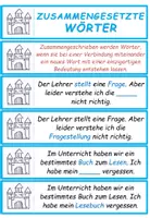Vorschau - Stationenlernen - Deutsch: Zusammengesetzte Wörter - Übungskarten - Seite 1