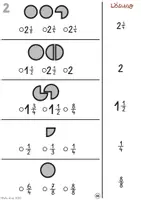 Vorschau - Arbeitsblätter - Brüche: 5 Arbeitsblätter und 24 Aufgabenkarten (Bruchdarstellung, Einführung) - Seite 2