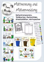 Vorschau - Unterrichtsreihen - Müll: Das große Materialpaket rund um Mülltrennung und Recycling - Deckblatt