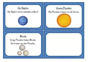 Vorschau - Arbeitsblätter - Materialpaket "Planeten" - Seite 3