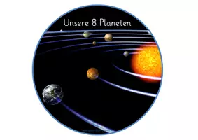 Vorschau - Spiele - Planeten - 2 Legekreise (einfach und schwieriger) - Seite 1