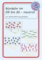 Vorschau - Arbeitsblätter - Bündeln im ZR 20 - Zahleinführung - Deckblatt