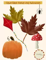 Vorschau - selbst erstellte Cliparts/Grafiken - CLIPARTS: Herbst & Halloween - Deckblatt