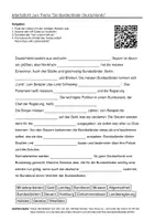 Vorschau - Arbeitsblätter - Lernposter + Arbeitsblätter zum Thema "Die Bundesländer Deutschlands" + Lösung & MP3 + Mindmap + Infografik - Seite 1