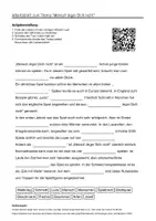 Vorschau - Arbeitsblätter - Arbeitsblätter zum Thema "Mensch ärger Dich nicht" + Lösung & MP3 + Mindmap + Infografik - Deckblatt