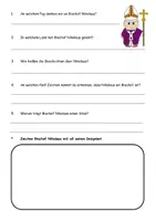 Vorschau - Arbeitsblätter - Bischof Nikolaus: Informationen und Merkmale eines "echten" Nikolaus - Seite 3