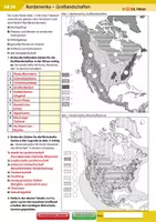 Vorschau - Arbeitsblätter - Materialpaket Atlasarbeit Nordamerika Topographie - Seite 3