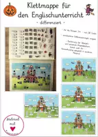 Vorschau - Arbeitsblätter - Klettmappe Vokabelübung Halloween für Englisch mit QR Codes - Deckblatt