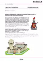 Vorschau - Arbeitsblätter - Ritter - Das Leben im Mittelalter - Seite 3
