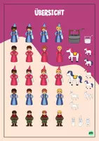 Vorschau - selbst erstellte Cliparts/Grafiken - Cliparts Mittelalter mit Burgfräulein, Knappe, Pferd und Brunnen - Seite 2