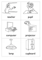 Vorschau - Arbeitsblätter - Objects-classroom-Dinge-Klassenraum-Englisch - Seite 1