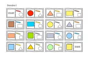Vorschau - Spiele - Grundformen Domino - Seite 1