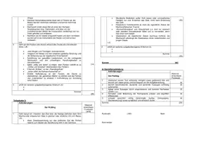 Vorschau - Klassenarbeiten - Klausur Quellenanalyse: Machiavelli "Der Fürst" / "Il Principe" Kapitel 23 - welche Mittel darf ein Herrscher einsetzen?? Operatoren NRW + EWH / Bewertungsbogen / Lösungen - Seite 1