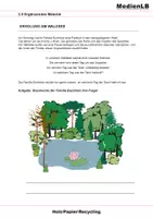 Vorschau - Arbeitsblätter - Holz/Papier/Recycling - Umwelterziehung - Deckblatt