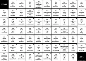 Vorschau - Spiele - Brettspiel: Adjektivdeklination im Nominativ - Deckblatt