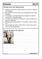 Vorschau - Arbeitsblätter - Vor, während, nach - Zeitformen in der richtigen Reihenfolge - Seite 3