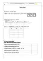 Vorschau - Arbeitsblätter - Lehrermarktplatz Karten legen einfach - Deckblatt