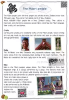 Vorschau - Arbeitsblätter - New Zealand - The Māori people (Reading/Listening/Viewing) - Culture #edukiknaller2021 - Seite 2