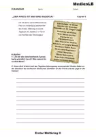 Vorschau - Arbeitsblätter - Erster Weltkrieg II - Deckblatt