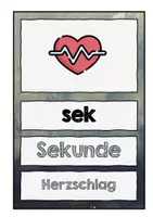 Vorschau - Poster - Lernplakate / Tafelmaterial Zeitmaße (Zeiteinheiten) - Seite 1